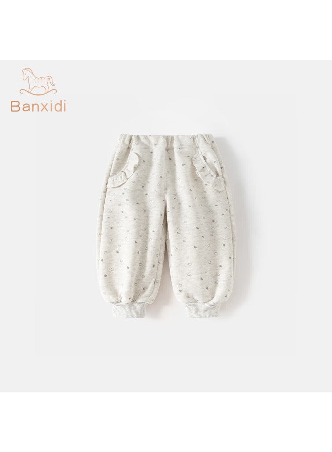 Benhedi Banxidi Girls' Pants Spring And Autumn  New Stylish Baby Sweatpants Kids Jogger Pants Spring Children's Casual Trousers - Image 1