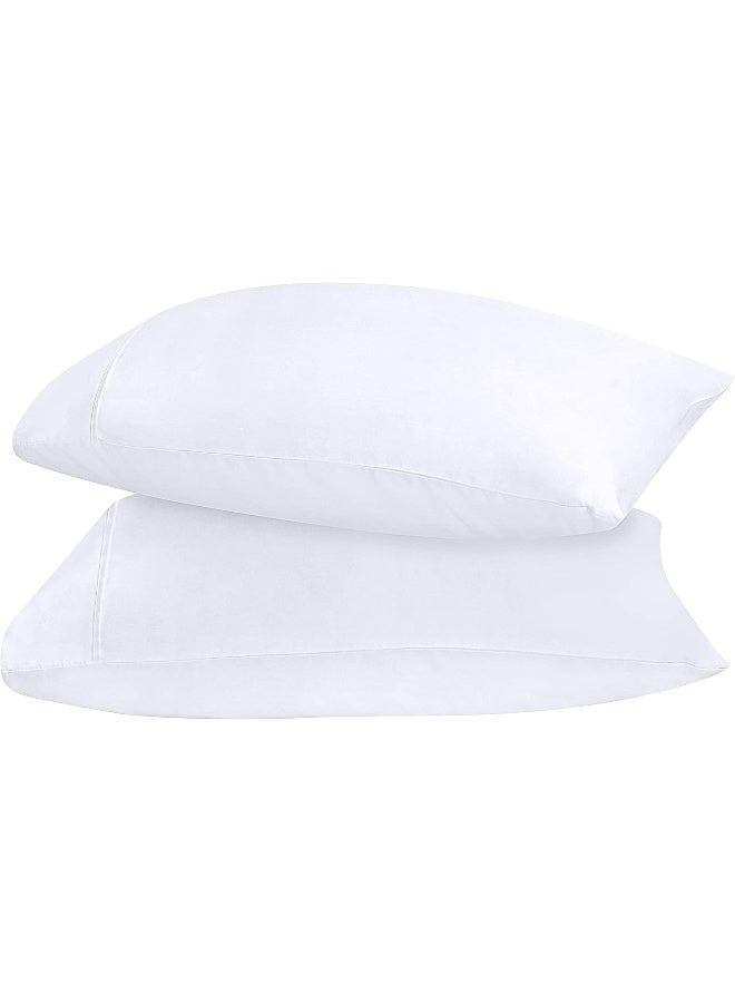 Utopia Bedding Queen Pillow Cases - 2 Pack - Envelope Closure - Soft Brushed Microfiber Fabric - Shrinkage and Fade Resistant Pillow Covers 20 X 30 Inches (Queen, White) - Image 5