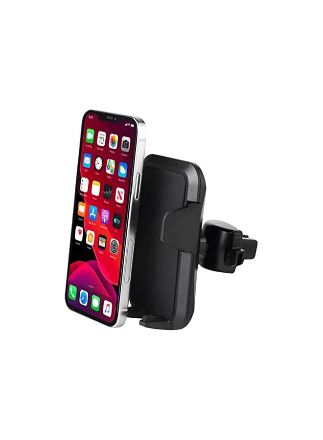 S-TOP Universal AirGrip Cradle Vent Car Mount 3.5" - Black - Image 3