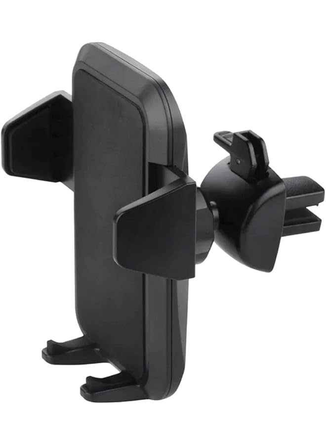 S-TOP Universal AirGrip Cradle Vent Car Mount 3.5" - Black - Image 1
