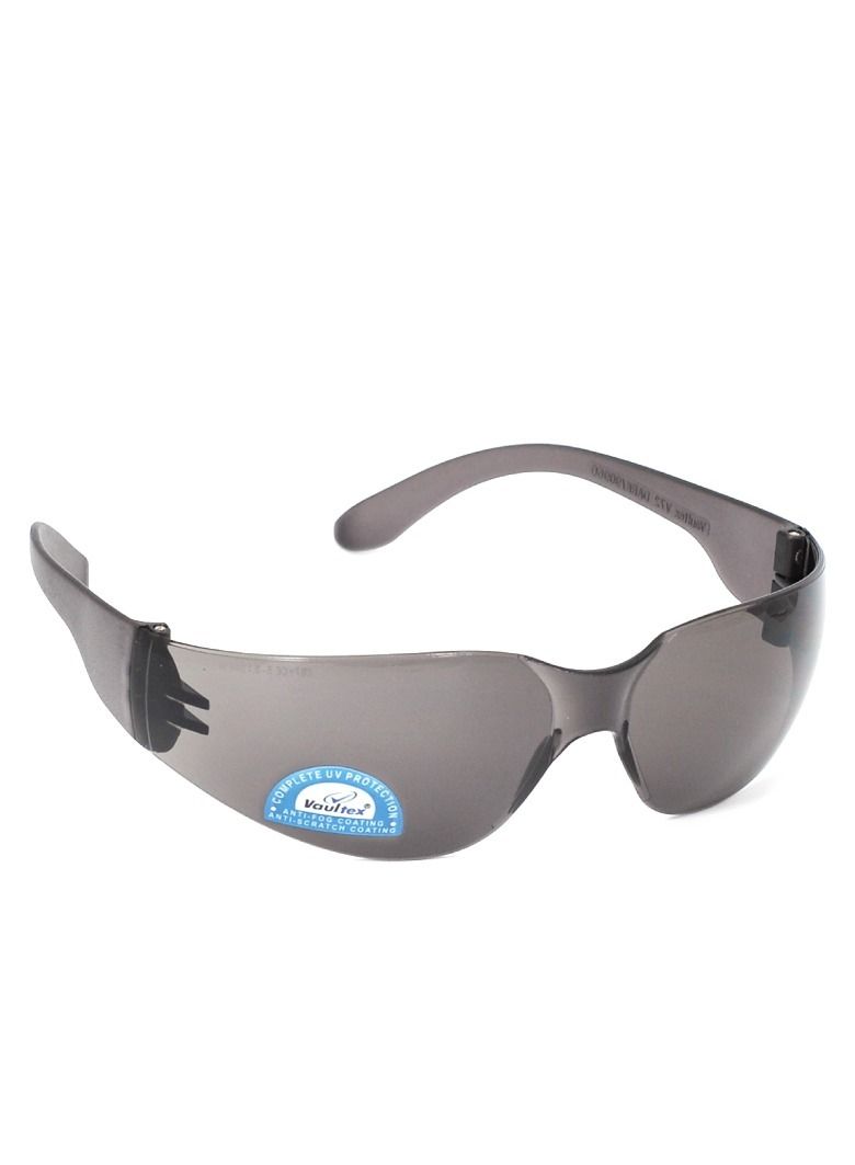Vaultex Uv Protection Anti Scratch Resistant Safety Goggles Working Eye Protection Spectacles Grey Lens