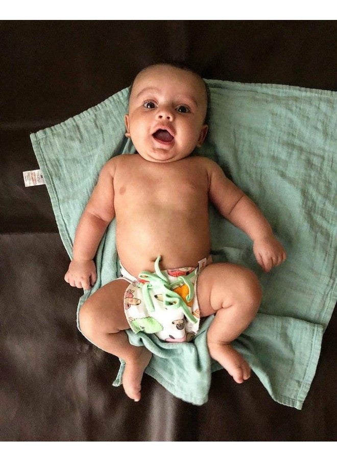 Superbottoms Dry Feel Langotpack Of 6 Organic Cotton Padded Nappy Langot With Gentle Elastics & A Superdryfeel Layer On Top (Size 0 (Fits 05 Kg)Unisex Baby Printed)  - Image 4