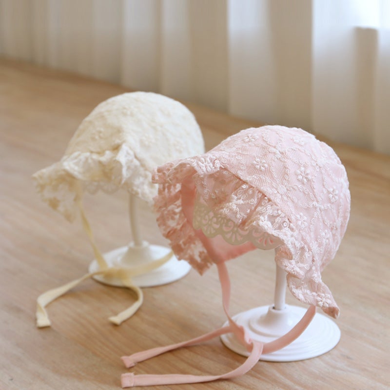 Children'S Summer Korean Style New Children'S Western Style Thin Sunshade Princess Cap Super Cute Baby Baby Hat Trendy - Image 4