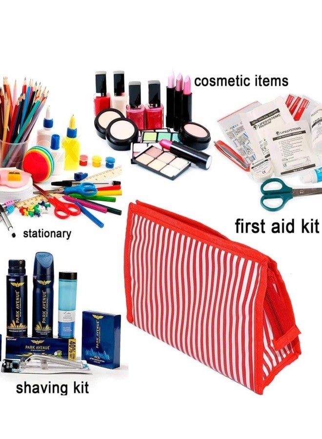 PAVITYAKSH Bag COSMATIC ORGANIZERToiletry Bag for Women | Makeup Pouch Waterproof Shower Wash Bag Cosmetic Organizer Case Travel Kit Multi Color - Image 2