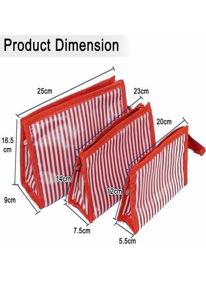 PAVITYAKSH Bag COSMATIC ORGANIZERToiletry Bag for Women | Makeup Pouch Waterproof Shower Wash Bag Cosmetic Organizer Case Travel Kit Multi Color - Image 3