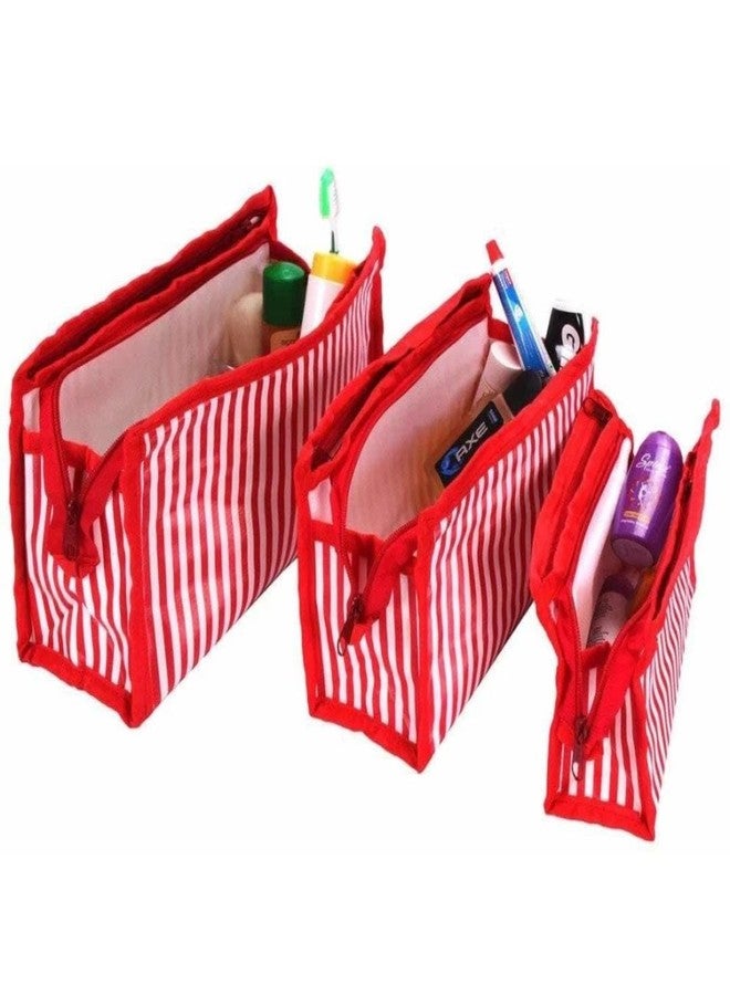 PAVITYAKSH Bag COSMATIC ORGANIZERToiletry Bag for Women | Makeup Pouch Waterproof Shower Wash Bag Cosmetic Organizer Case Travel Kit Multi Color - Image 4