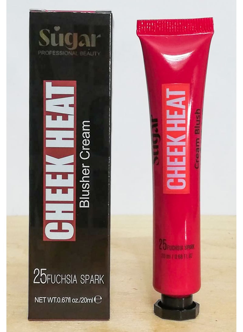 SUGAR cheek heat blusher cream  from Sugar-Fuchsia Spark-25 - Image 1
