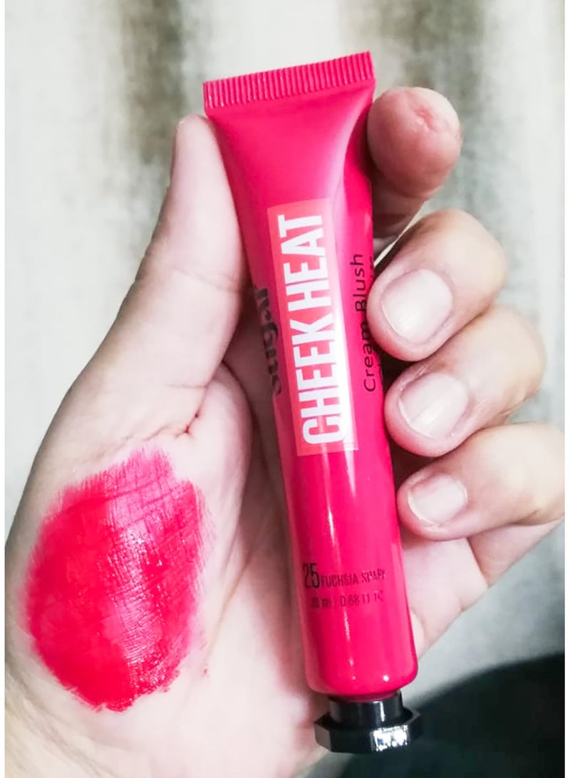 SUGAR cheek heat blusher cream  from Sugar-Fuchsia Spark-25 - Image 2