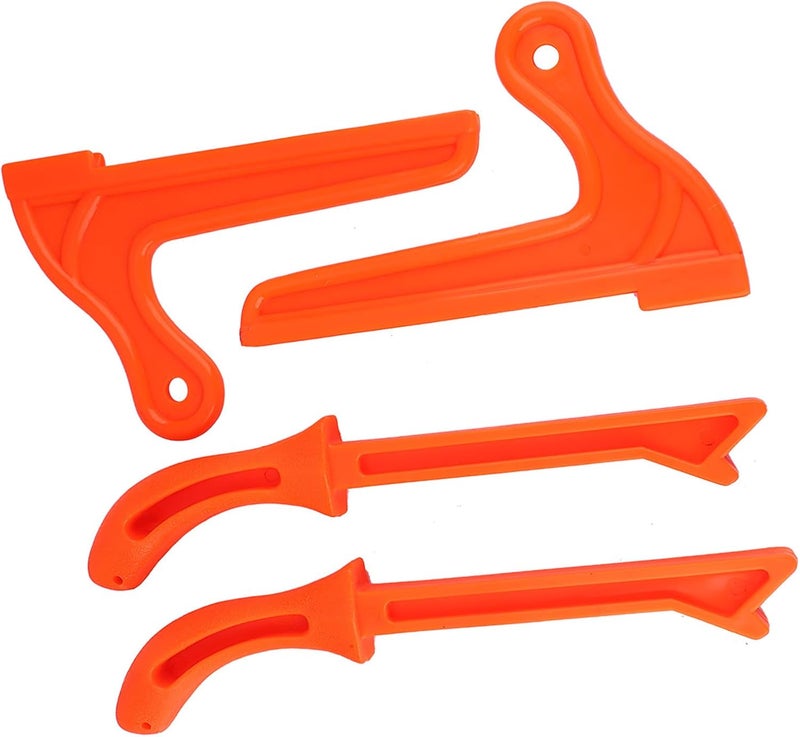 4Pcs Plastic Woodworking Protective Hand Saw Push Sticks Tool for Carpentry - Image 1