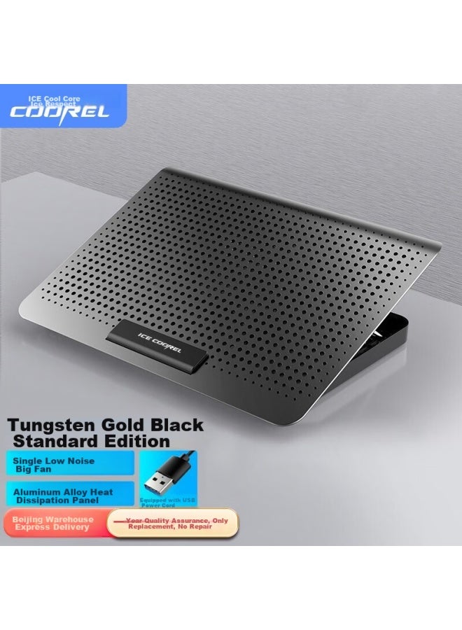 ICE COOREL Kuorui Bingzun D18 Laptop Cooling Pad, Aluminum Alloy Stand, Adjustable Height Laptop Stand, Cooling Pad For Huawei, Lenovo, Thinkpad, Asus, And Other Laptops - Image 2