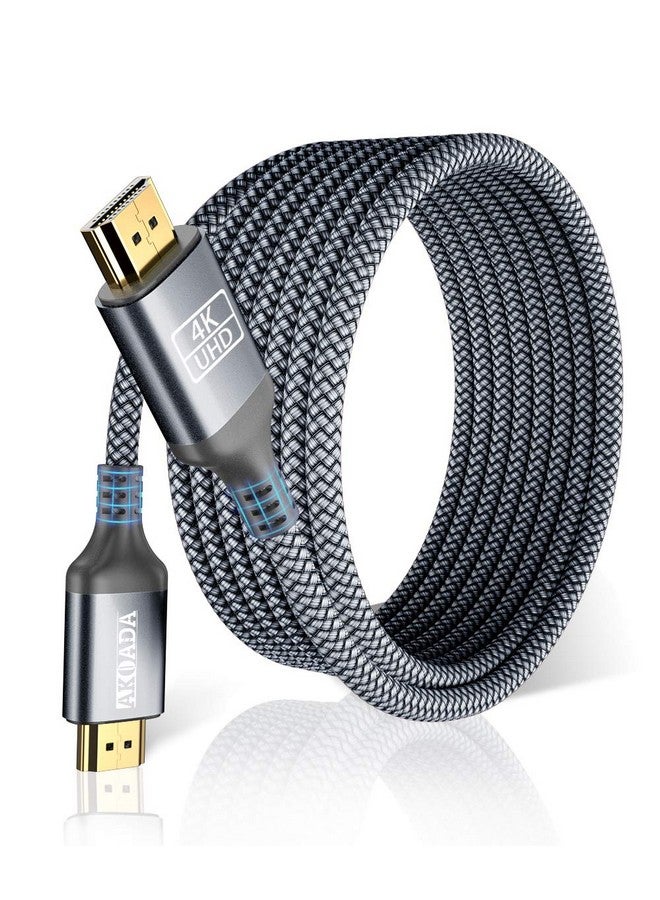 AkoaDa 4K Hdmi Cable 30Ft 18Gbps High Speed Hdmi 2.0 Nylon Braided Cable 4K@60Hz Ultra Hd 2K 1080P Arc Compatible With Roku Tv Fire Tv Pc Ps5 Ps4 Xbox Monitor - Image 2