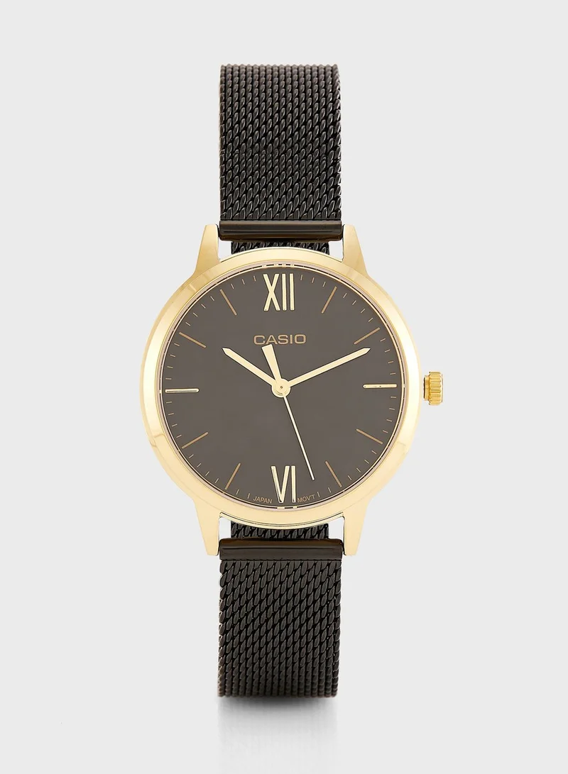 CASIO Steel Strap Analog Watch