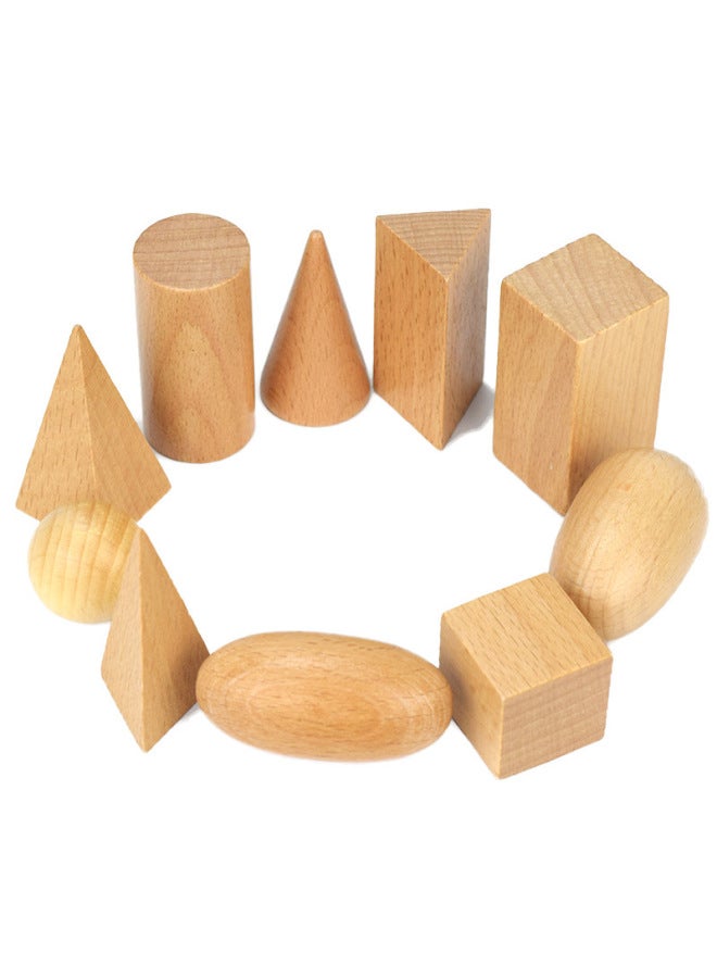 Montessori Geometric Mystery Bag Teaching Aids Montessori Toys For Young Children Early Education Building Blocks Educational Toys-Color:Home Edition Mystery Bag  - Image 5