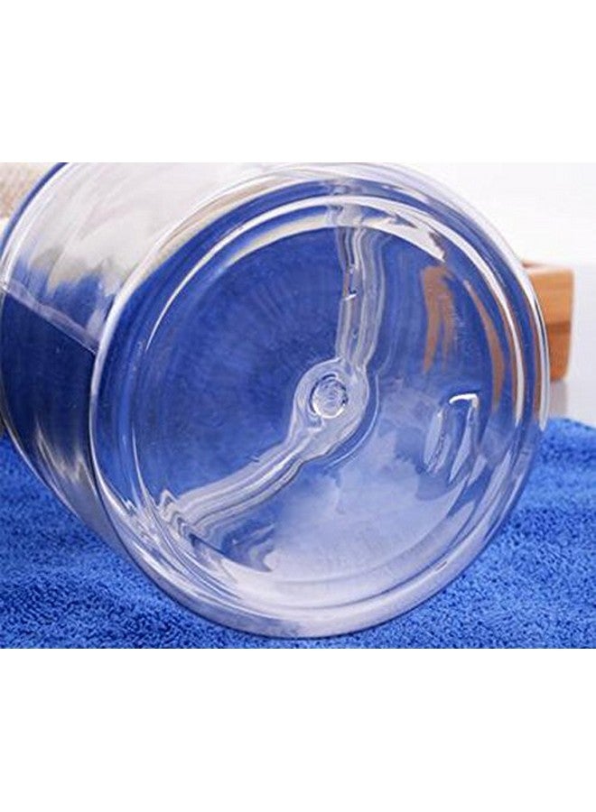 UPSTORE 100G3.3 Oz Jars Pet Plastic Empty Cosmetic Containers Cases Cream Lotion Box Ointments Bottle Food Bottle Makeup Pot Jar Pack Of 6Pcs - Image 4