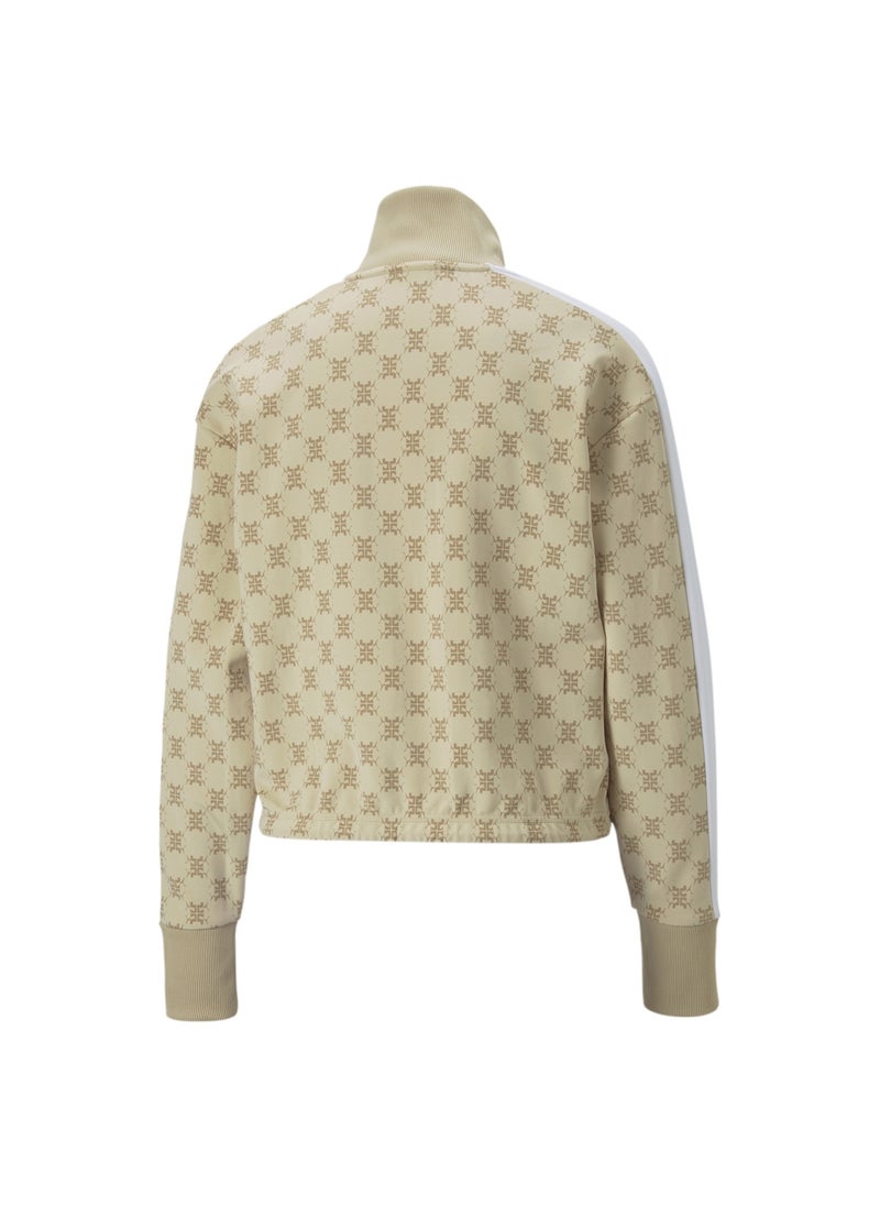 PUMA - T7 Womens Printed Track Jacket - Image 1