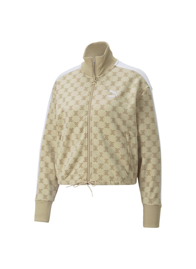 PUMA - T7 Womens Printed Track Jacket - Image 1