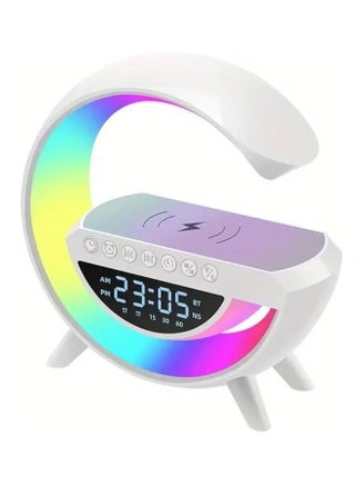 Bluetooth Speaker, Lamp with Wireless Charger,  LED Alarm Clock, Dimmable LED Desk Lamp with Mood Lighting Modes - Multicolor - pzsku/Z67F1C69B6DAEB5E33B20Z/45/_/1723927620/3a83da8f-c4ae-4459-a10c-8991bd9c229c
