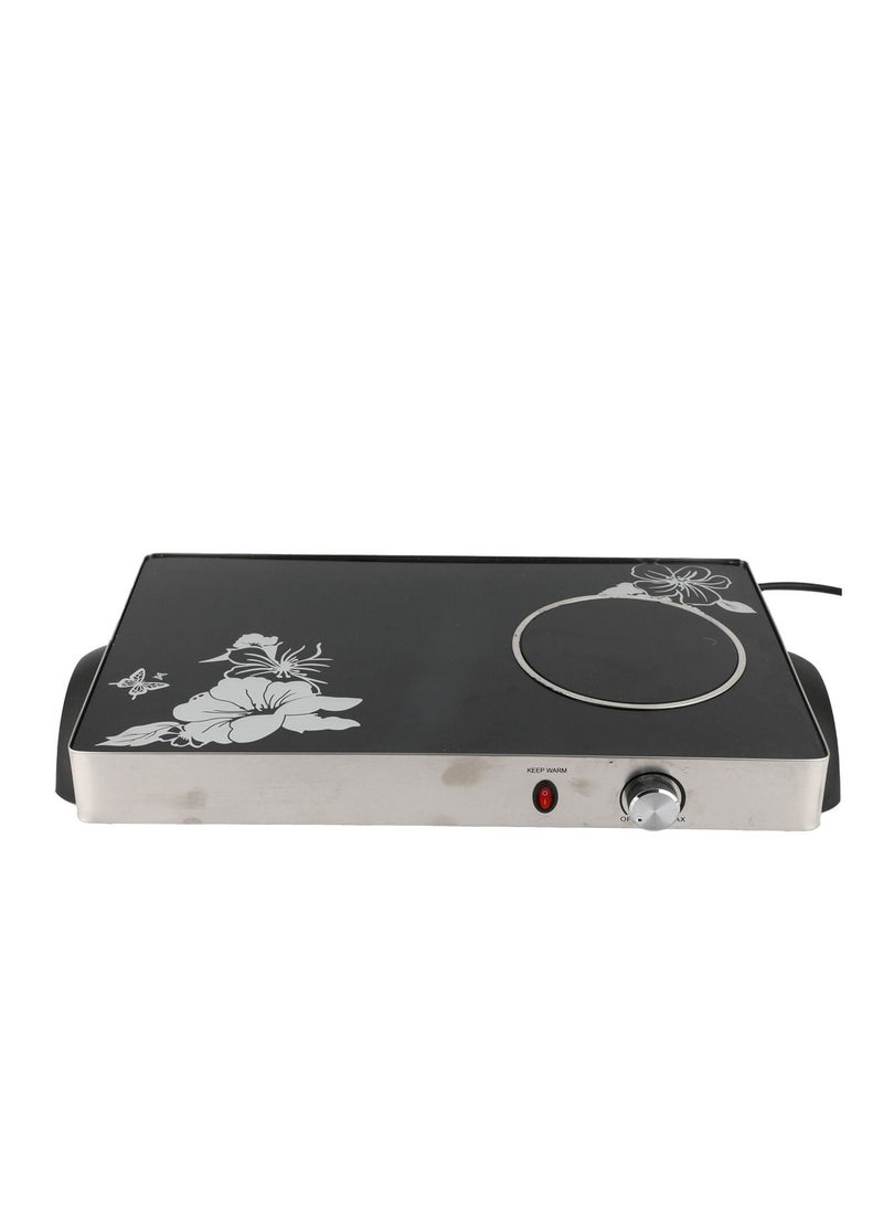 هوم ماستر - سخان طبخ كهربائي من هوم ماستر، عين واحده HM-125 - Image 1