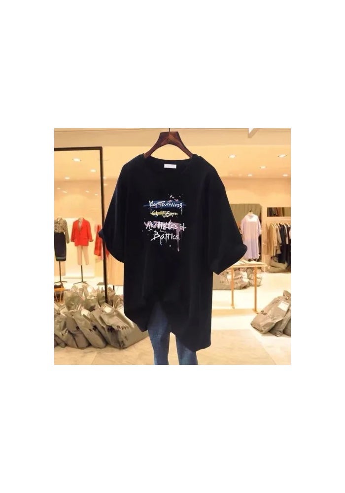 Summer 2023 New Short-sleeved T-shirt Women's Inner Wear Hong Kong-style Chic Women's Clothing Korean-style Loose Half-sleeved T-shirt Ins Top
