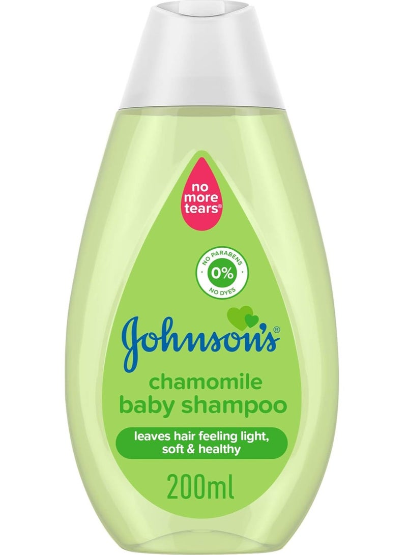 Johnson's Chamomile Baby Shampoo Wash 200 ML - Image 1