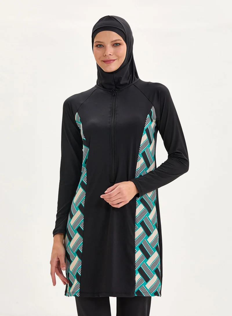ريفاماري Tayba Burkini 5-Piece Modest Swimwear Set