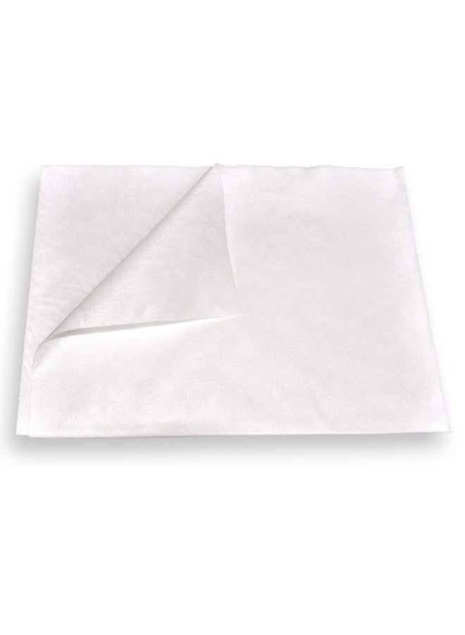 DAVELEN Disposable Large Luxury Towels 50Count Spa and Salon Quality Softness for Guests Clients  Hair Face Body Use  Luxurious Comfort Ecofriendly  Towels Size 315 x 15 white - Image 2