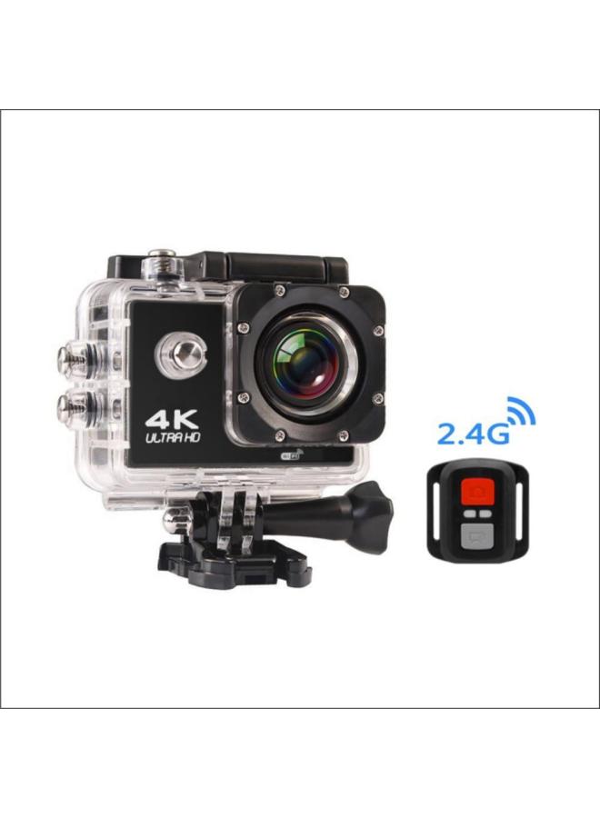 Dual Screen 4K HD Sports Camera 5K Outdoor Waterproof Camera Riding EIS Anti-shake Special Action Cam-Color:4K (V3 + IMX179D Non-touch Single Screen)  - Image 1