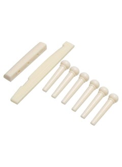 6-String Guitar Bridge Pins Saddle Nut Tailpiece Guitar Parts and Accessories for Acoustic Guitar (Pack of 8) - pzsku/Z67F28672446AB612FBD7Z/45/_/1735055217/0636aab0-0dc5-4ef4-854b-b92daf0b31cb