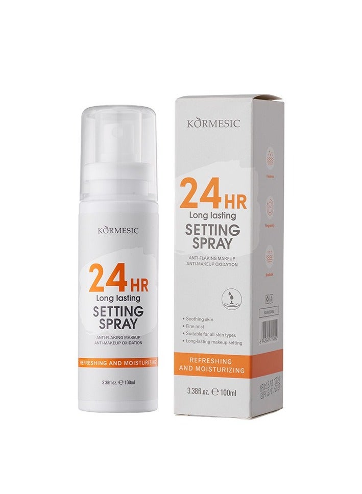 Kormesic 24H Makeup Setting Spray 100ml - Long-Lasting & Smudge-Proof Finish - Image 1