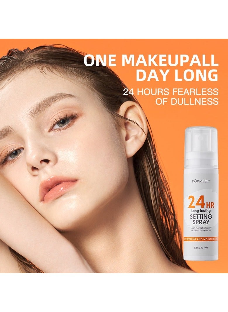 Kormesic 24H Makeup Setting Spray 100ml - Long-Lasting & Smudge-Proof Finish - Image 2