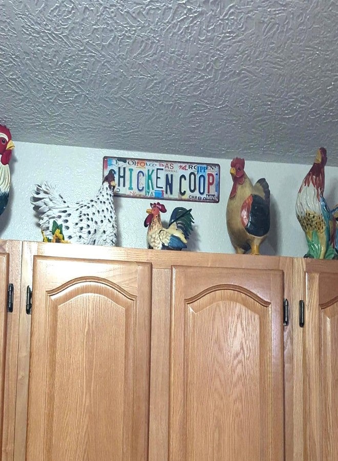 MTsigns Vintage Chicken Coop Metal Tin Signs Street Signs Home Farmhouse Wall Decor Accessories 16 x 4 Inches - Image 4