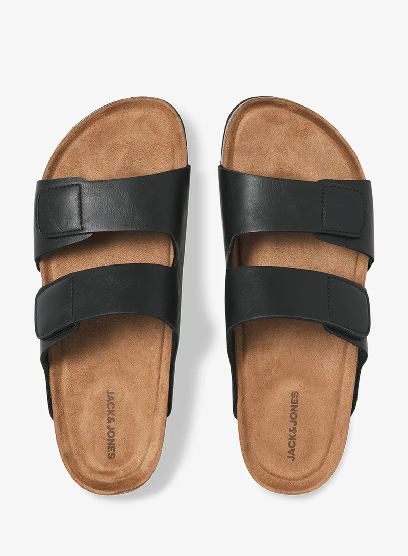 JACK & JONES  JFWBRUNSWICK PU STRAP SANDAL for Men | Best Price UAE