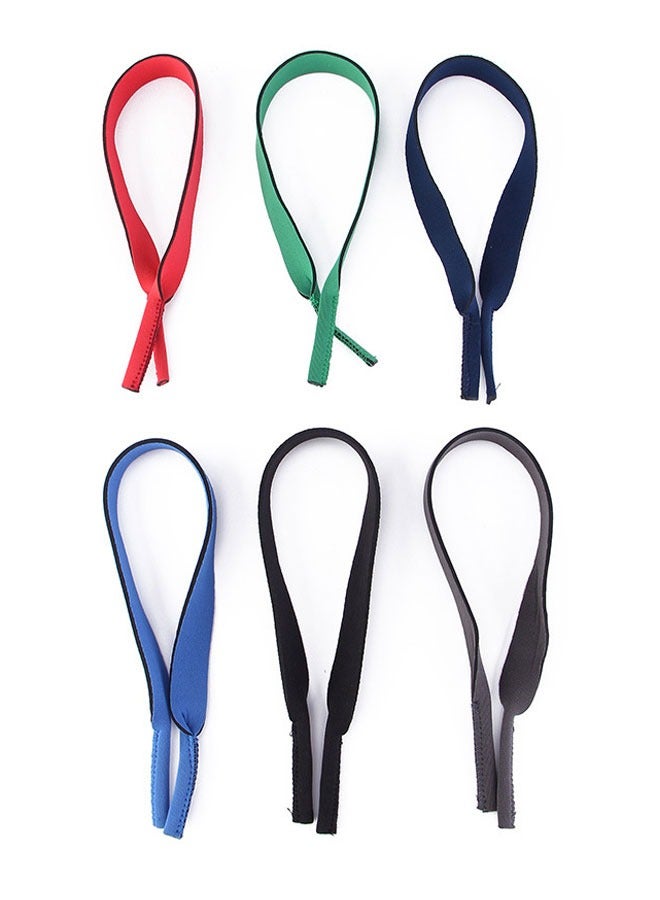 وهاواي 6 pcs Neoprene Eyeglasses Holder Strap, Non-slip Sports Sunglasses String Retainer, Eye Glasses Retainer Cord Chains Lanyards for Men Women Sports Outdoors Eyewear  - Image 1