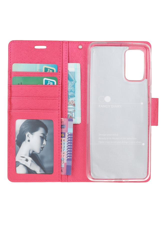 Zaboon Case For Galaxy S20 Silk Texture Horizontal Flip Leather Case with Holder & Card Slots & Wallet & Photo Frame - Image 5