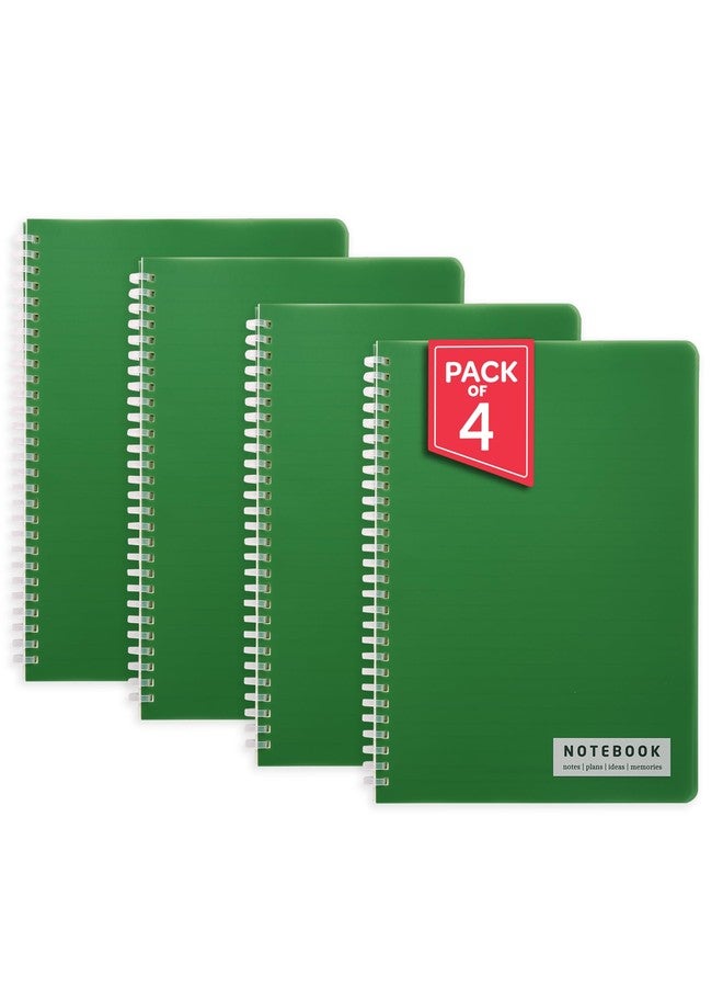 DOODLE B5 Soft Ring Spiral Notebook (Pack of 4) | 160 Pages, 80 GSM Paper | College & Office Notebook for Writing, Journaling, Planning & Notes - Image 1