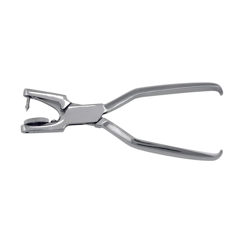 Realeather T3230 Multi-Sized Leather Hole Punch for Jewelry and Crafting, 0.8mm - 2mm, Steel, 1-Unit