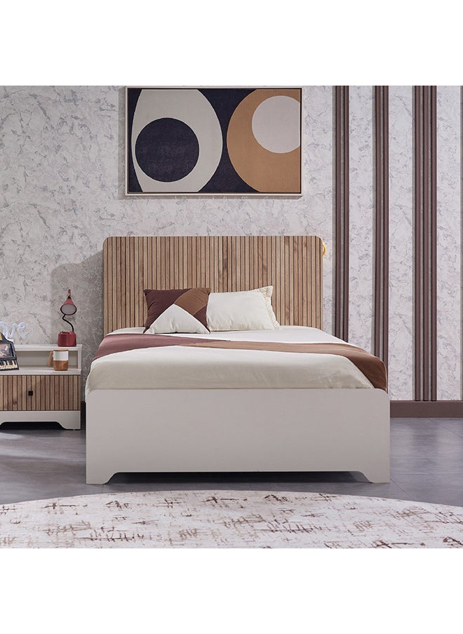 Home Box سرير بولو الذكي مزدوج مع مساحة تخزين في لوح الرأس 219.8 × 106 × 126 سم  - Image 1