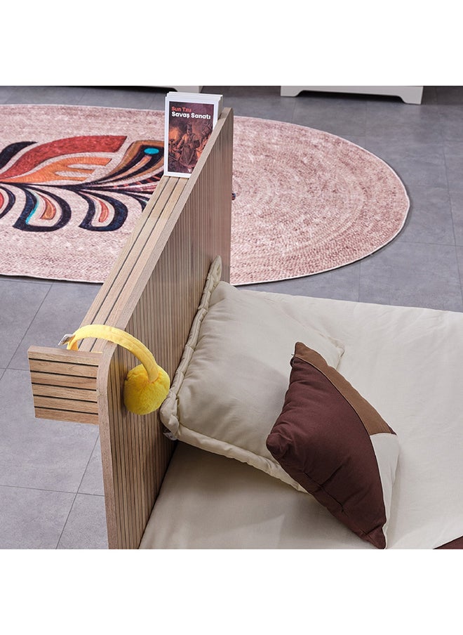 Home Box سرير بولو الذكي مزدوج مع مساحة تخزين في لوح الرأس 219.8 × 106 × 126 سم  - Image 4