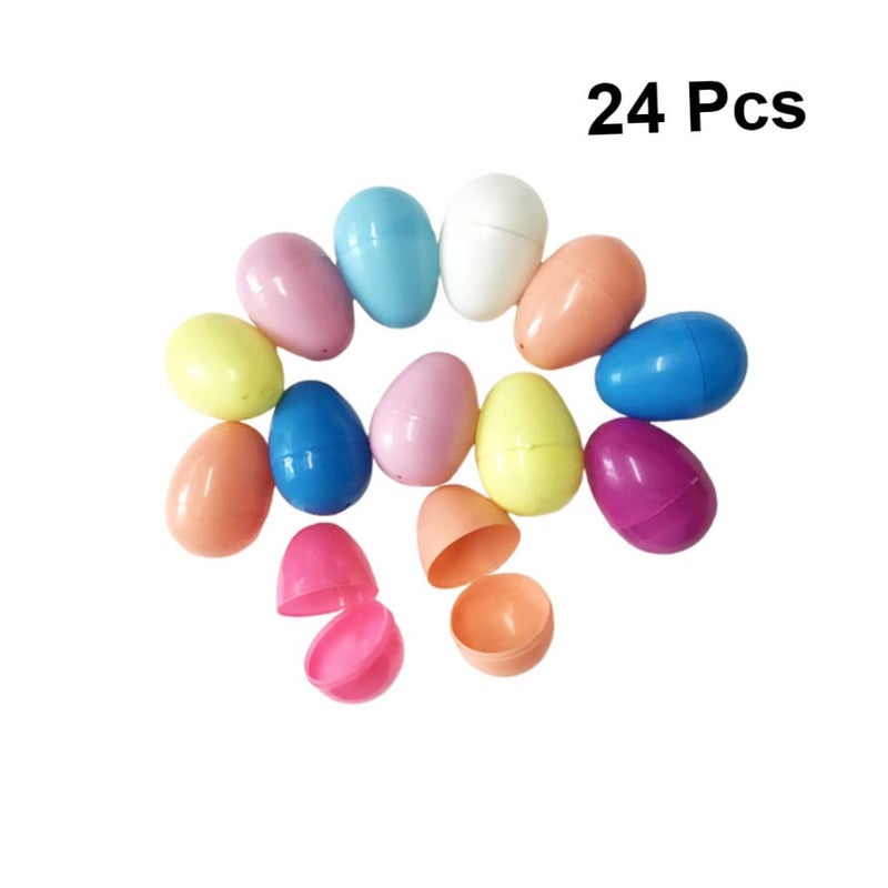 24pcs Random Color Shape Toys For Kids Art Craft Painting Graffiti Activities Easter Decoration Kit - Image 5