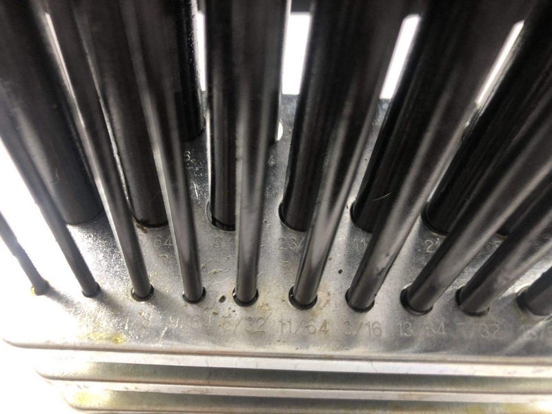 LLDSIMEX 28 Piece Transfer Punch Set 3/32"-1/2" by 64ths Plus 17/32" - Image 4