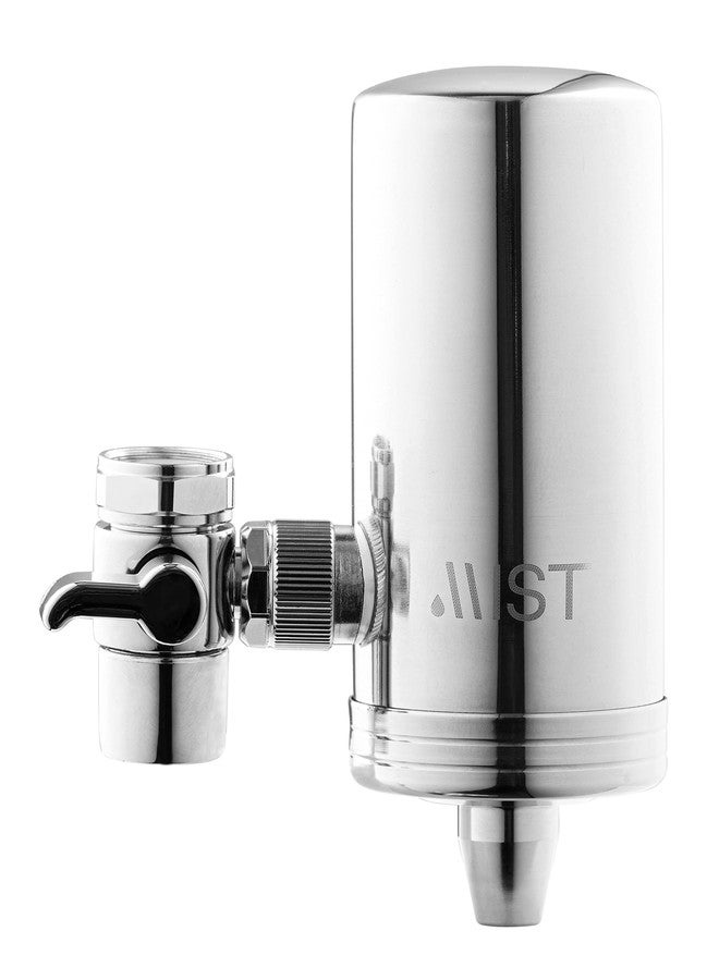 Mist- Water Filter for Sink, Faucet Filter, Stainless Steel, 320 GL Capacity, Reduces Heavy Metal, NSF Certified Faucet Water Filter, Connects to Standard Faucets, Mount Tap Filter - Image 2
