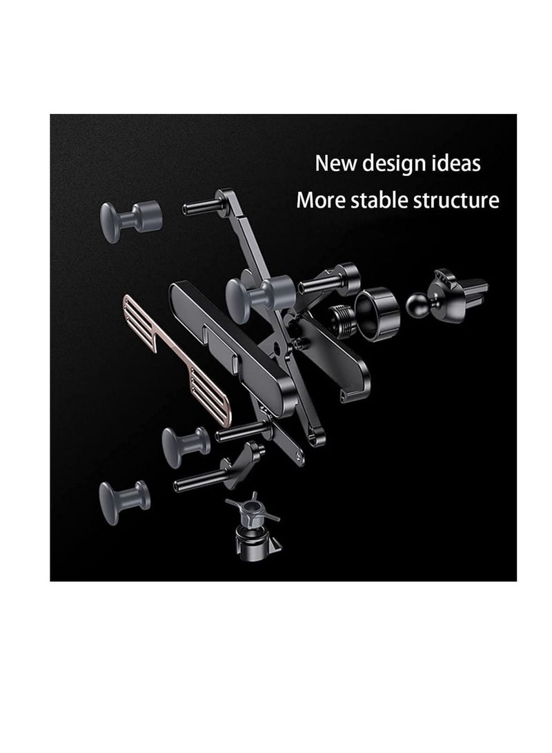 Y&D Car Phone Holder Mount, Gravity Air Vent Clip Auto Lock Hands Free Mini Bracket Universal car for Cell - Image 3