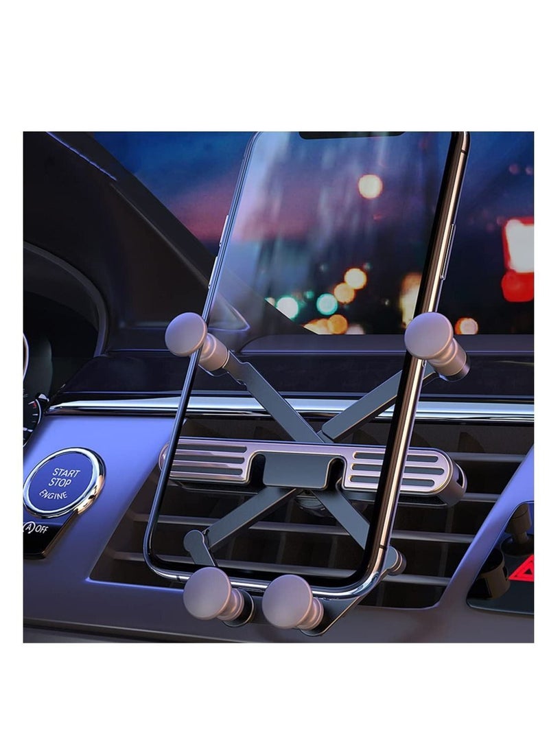 Y&D Car Phone Holder Mount, Gravity Air Vent Clip Auto Lock Hands Free Mini Bracket Universal car for Cell - Image 2