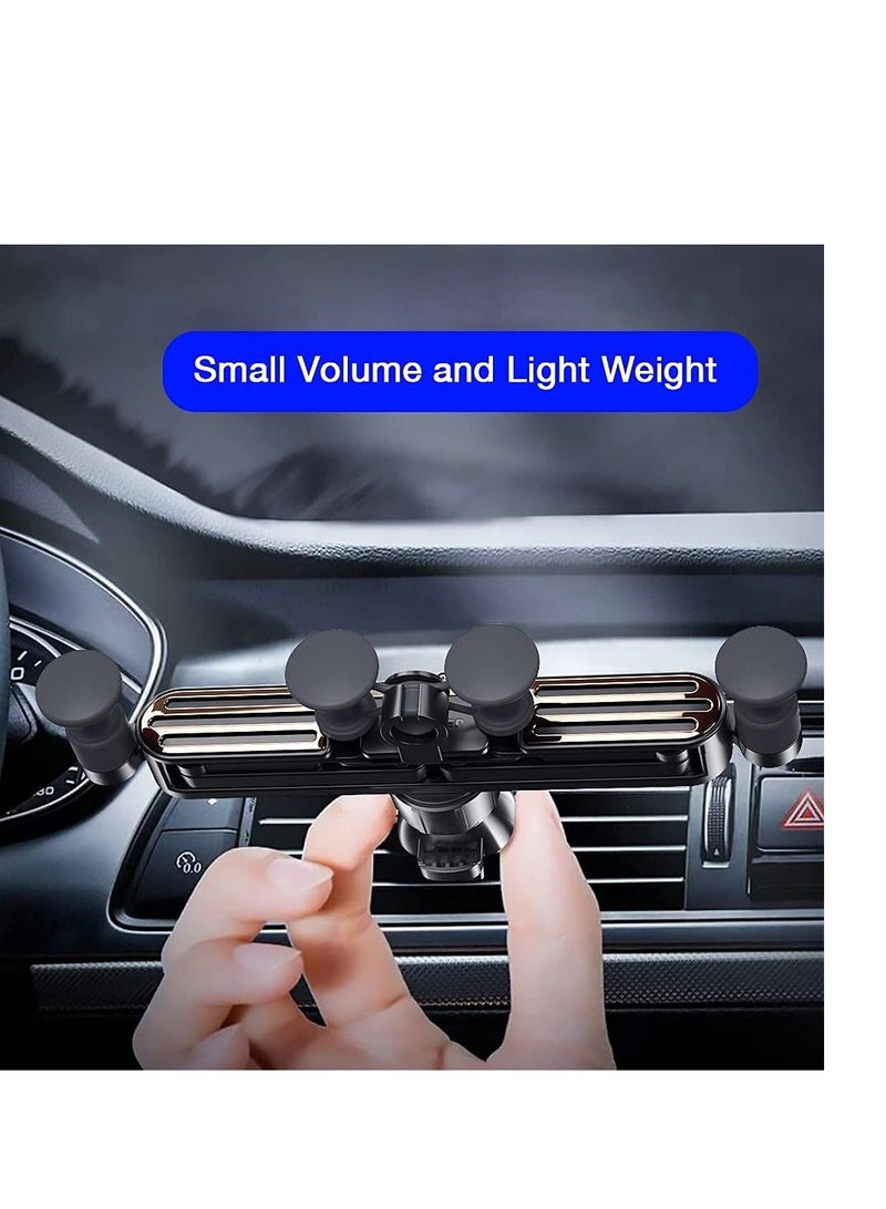 Y&D Car Phone Holder Mount, Gravity Air Vent Clip Auto Lock Hands Free Mini Bracket Universal car for Cell - Image 4