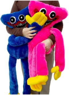 Big Huggy Wuggy Plush, 80Cm, Giant Poppy Playtime Plush, Soft Huggy Wuggy Plush Pillow, Home Decorative Stuffed Animal Plush Toy Plush Toys Gifts For Kids Blue