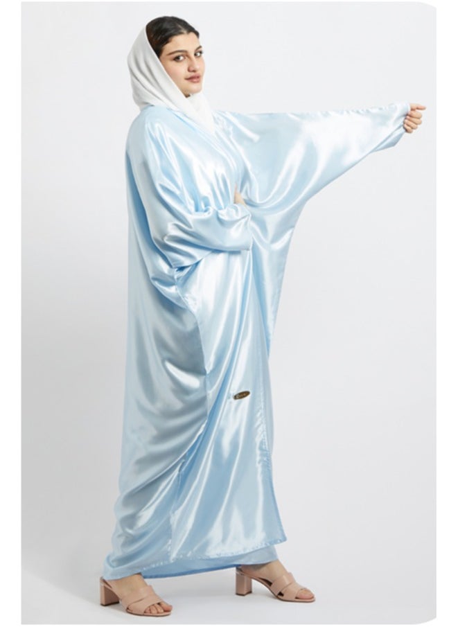 Evva Evva Luxury Saudi Abaya for Women – Elegant Open Front Modest Wear in Premium Fabric – Ideal for Ramadan, Eid, and Everyday Elegance  - Image 1