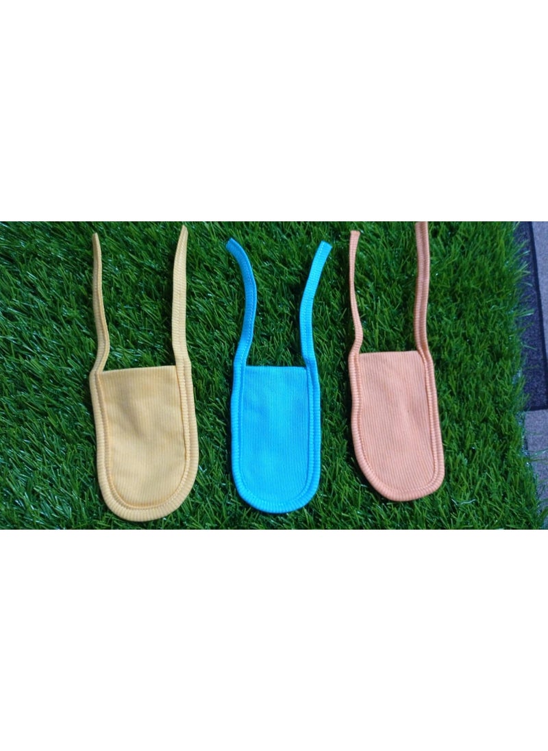 Shri RaghuviR Glow Shri RaghuviR Glow 12 Pieces Reusable Cotton Water Filter Tap Cover Bag for Home Public Places Drinking Double Layered Medium Size Cloth Water Multi Color  - Image 2