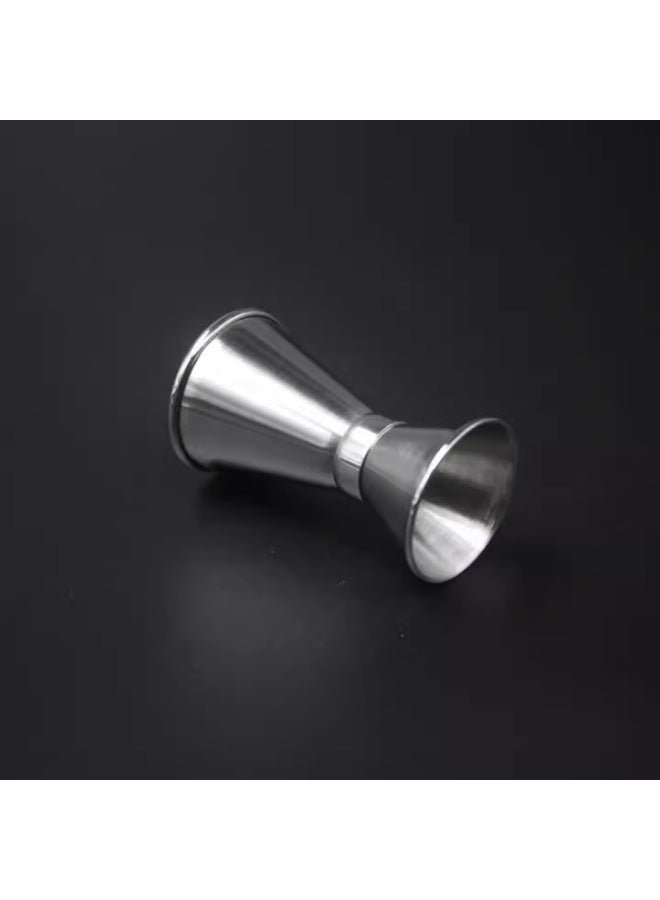 Measuring Cup Stainless Steel Measuring Cup Bar Measuring Cup Stainless Steel Double Head Measuring Cup Scale Measuring Cup Measuring Cup Wine Dispenser-Color:White-Capacity:15-30ml - Image 3