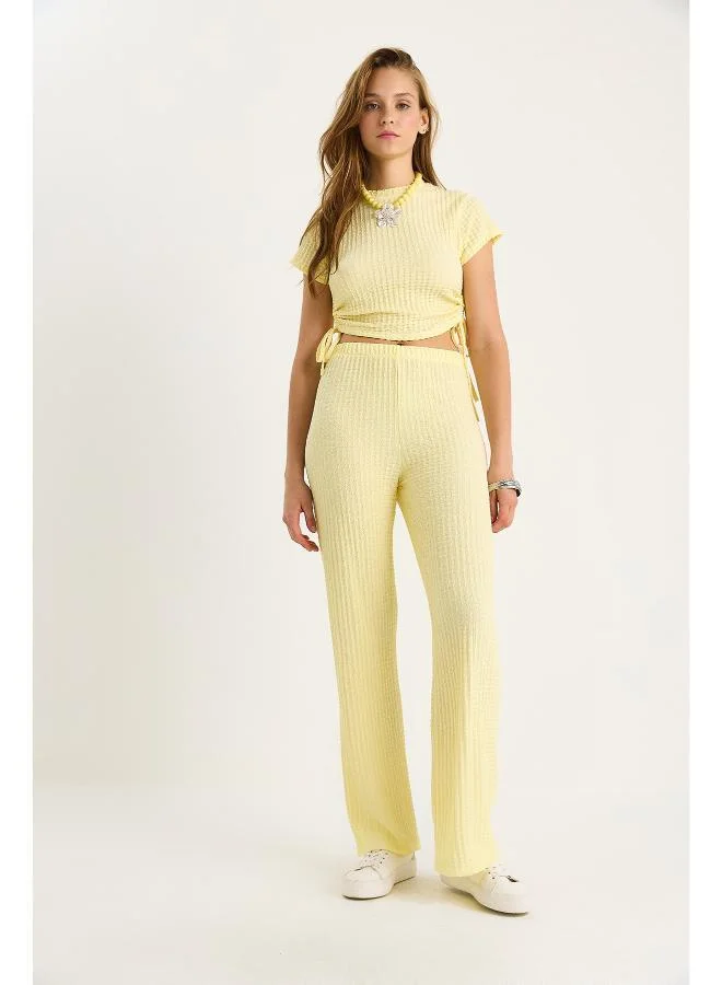 Ginger Fitted Top & Pant Coord Set