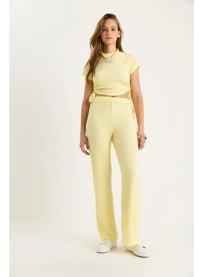 Ginger Fitted Top & Pant Coord Set